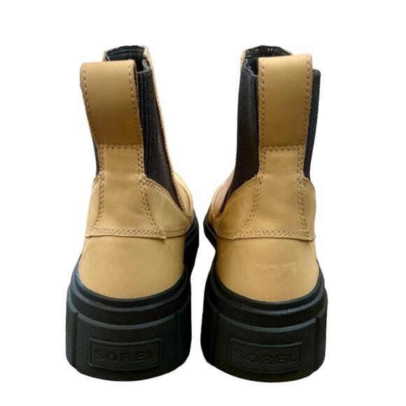 NWOT Sorel Caribou X Women’s Chelsea Waterproof Boot in Canoe, Jet – Sz 9.5 - Picture 4 of 5